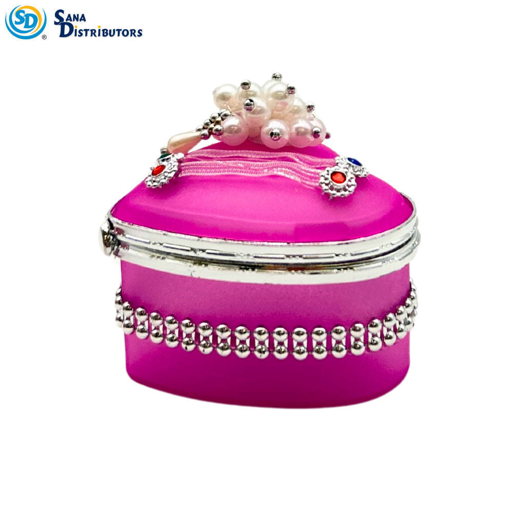 Plastic Jewelry Box [2.5" x 3" x 1.5"]