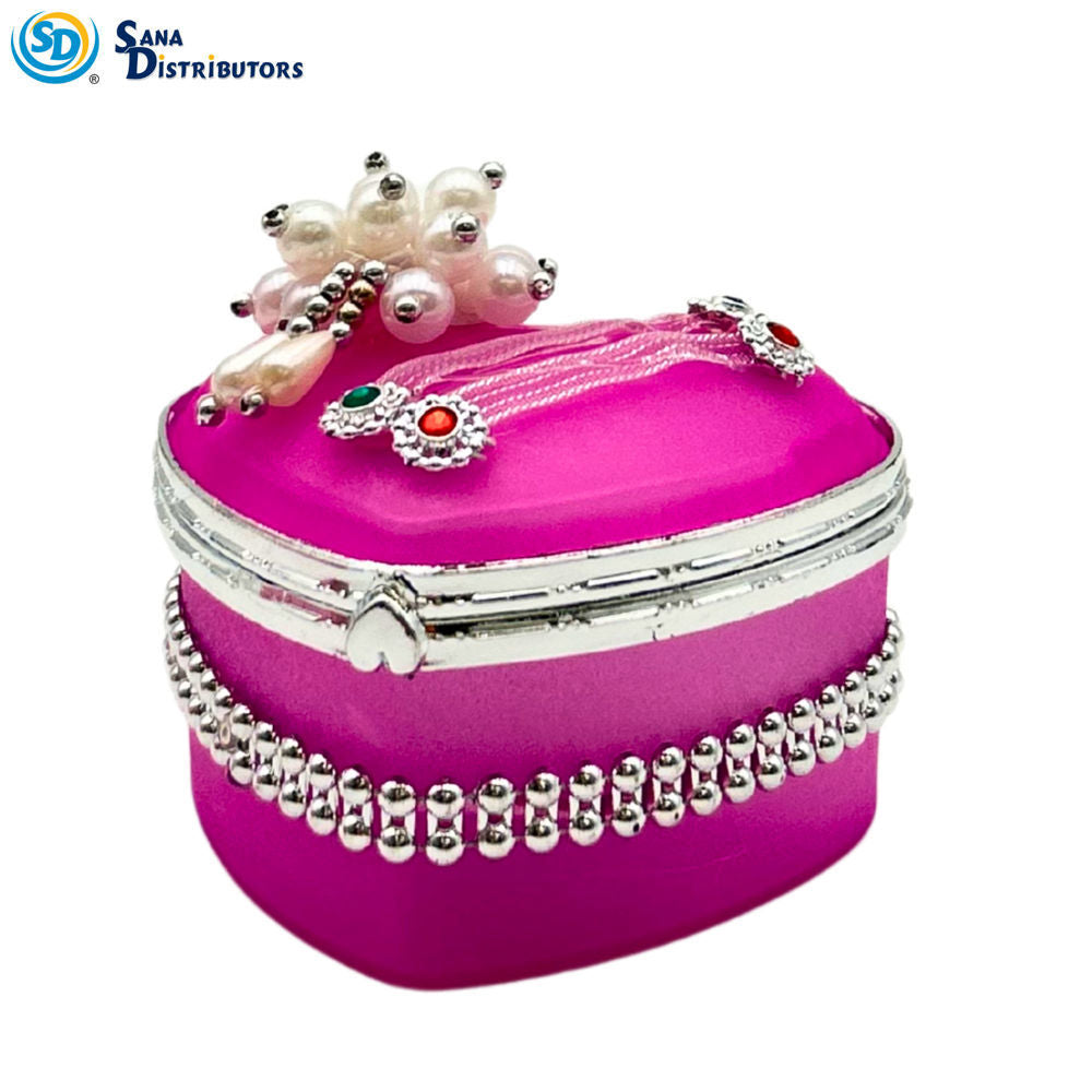 Plastic Jewelry Box [2.5" x 3" x 1.5"]
