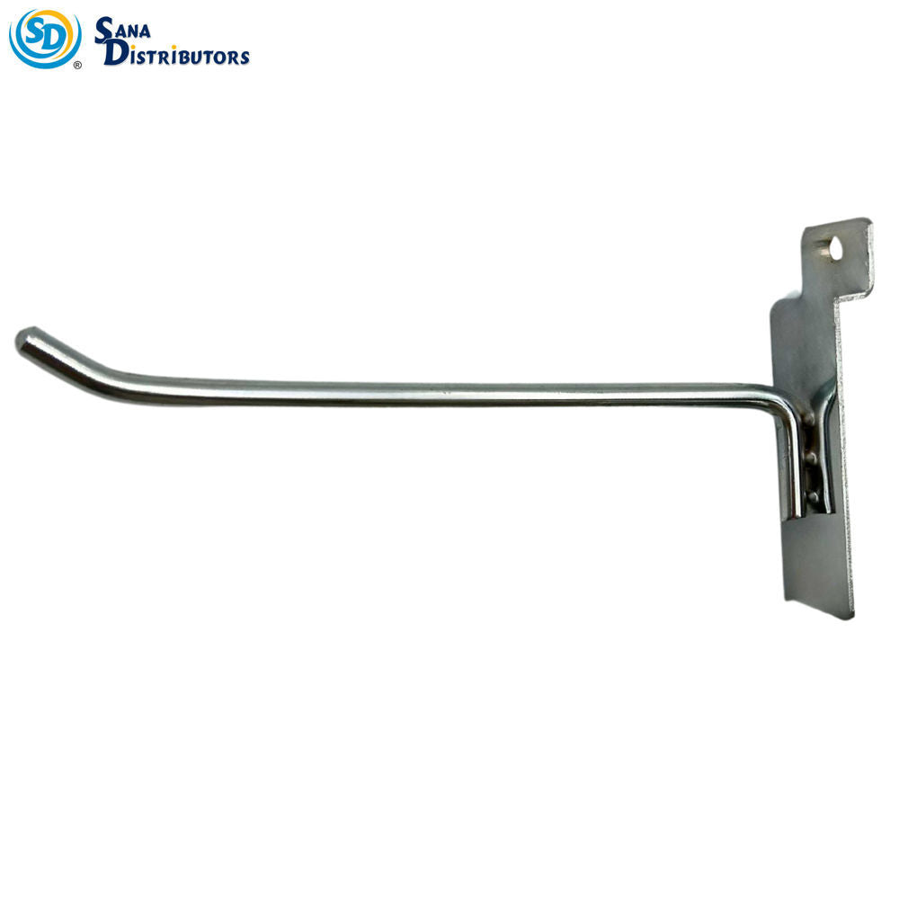 Metal Slatwall Hook 6"