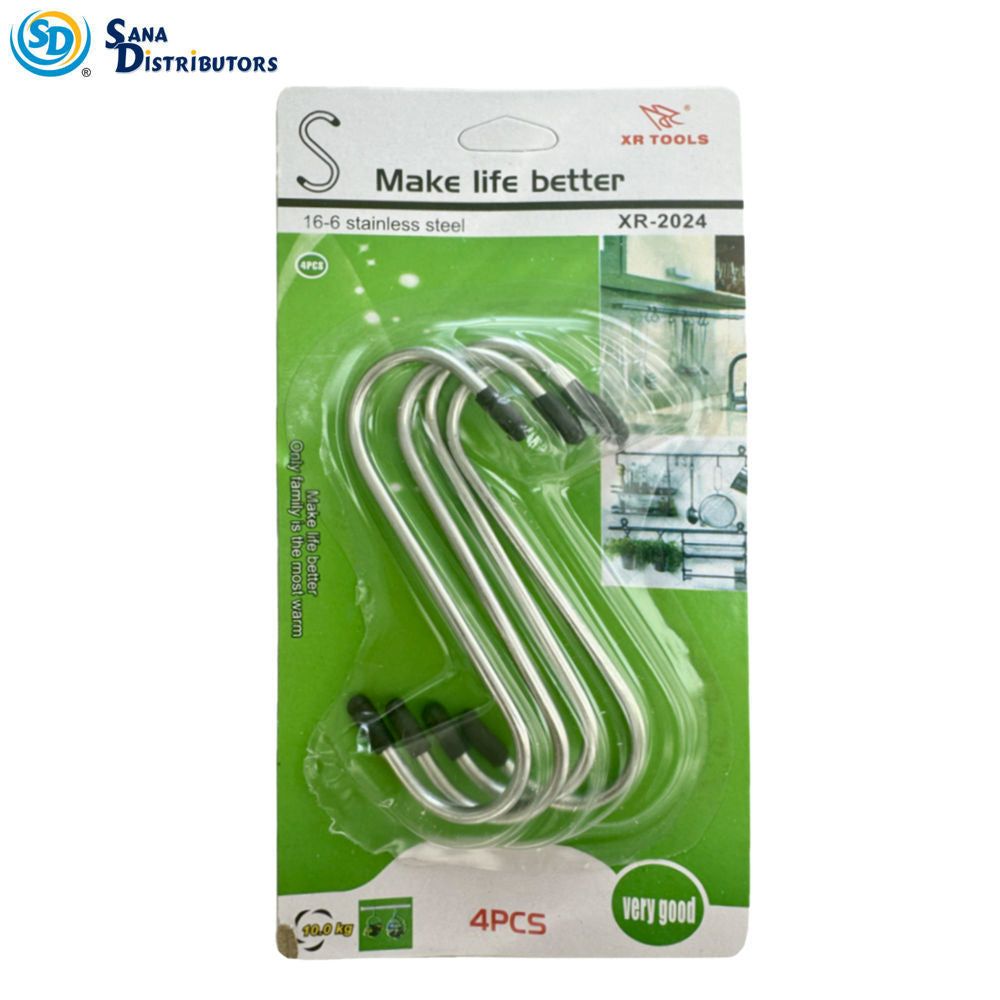 S Hooks 4pcs