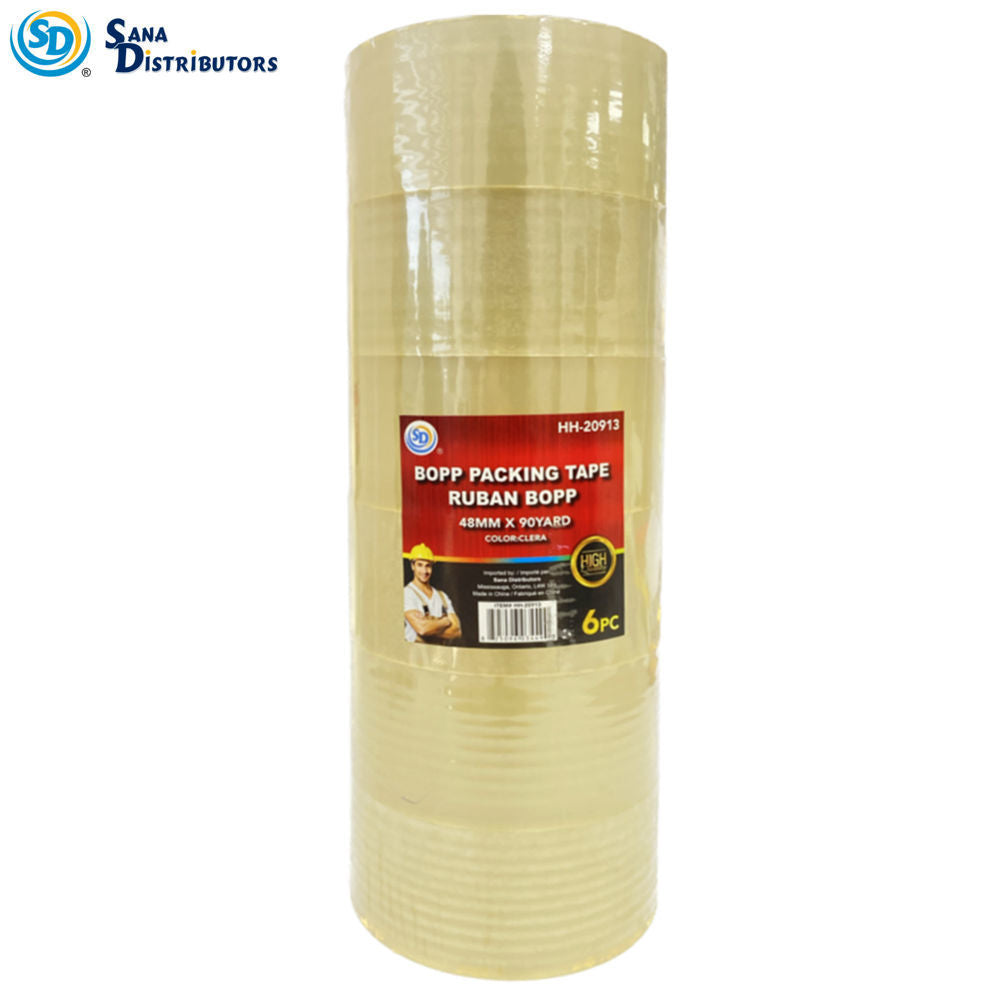 Sd Bopp Pkg. Tape-ruban bopp-48mm x 90yard ($11.94 for 6pcs