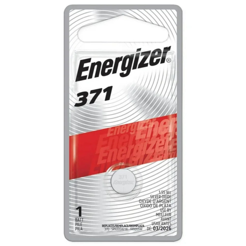 Energizer 371 Battery 1pc [Exp: 03/2029]