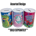 Small Tin Coin Bank - Animals [4.92" x 3.14"] 1pc