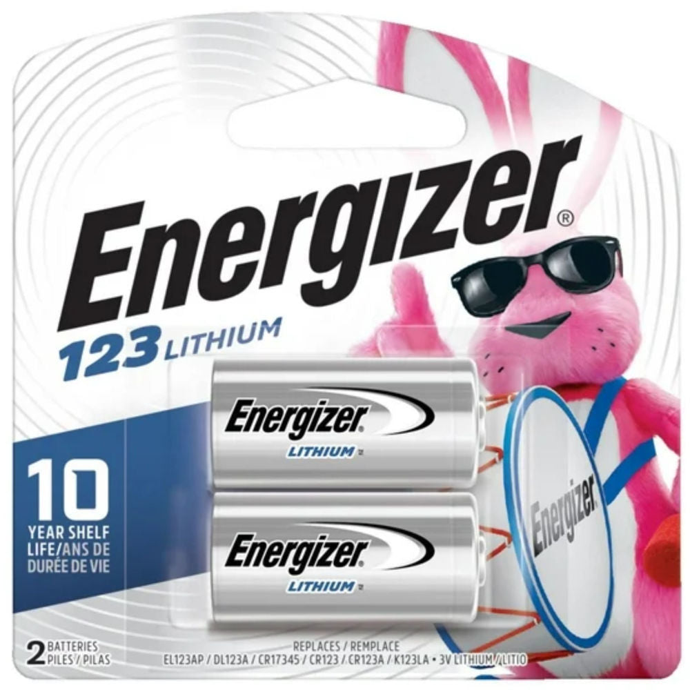 Energizer 123 Lithium Battery 2pcs [Exp: 2035]
