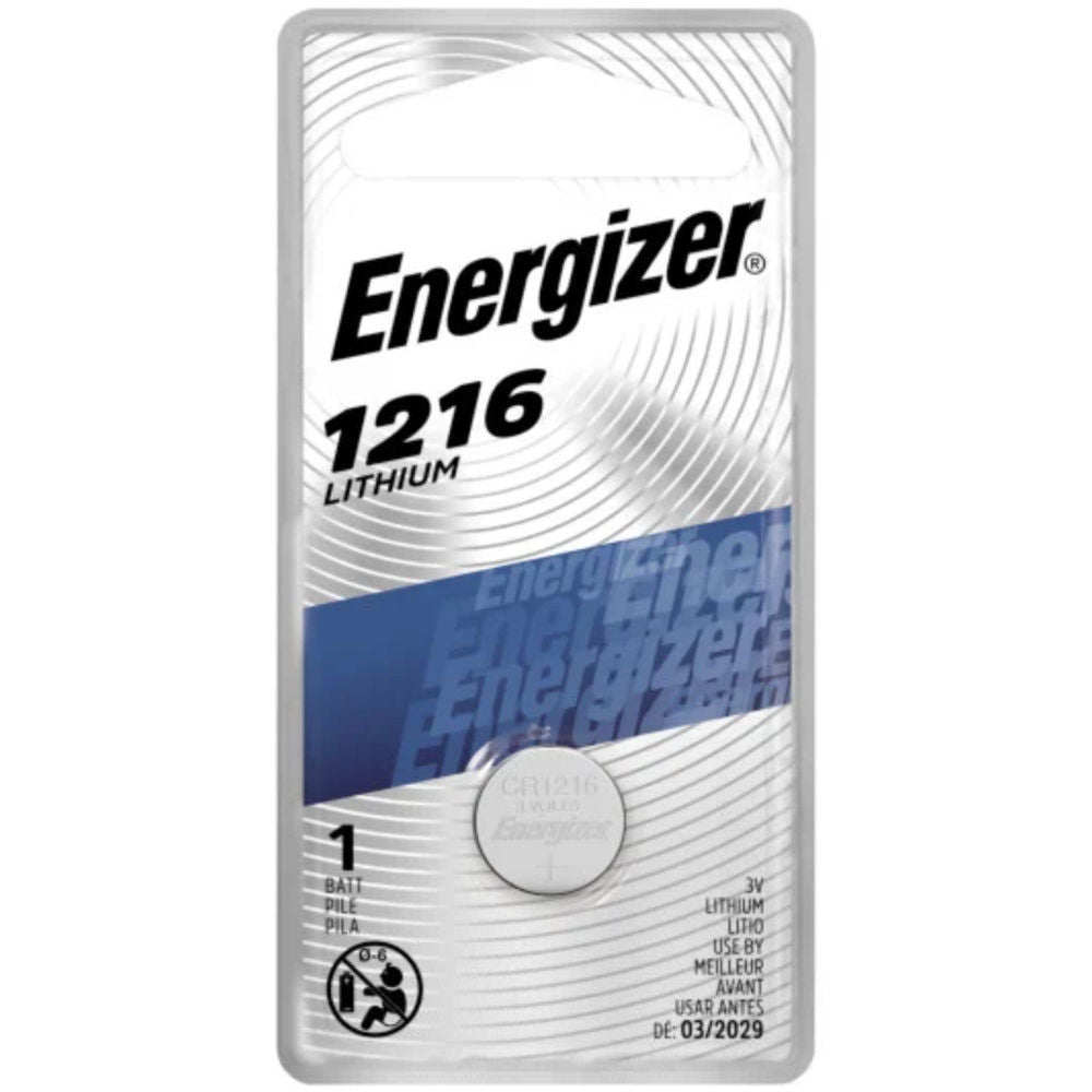 Energizer Lithium cr1216 ($5.34 for Case of 6) [Exp: 2033]