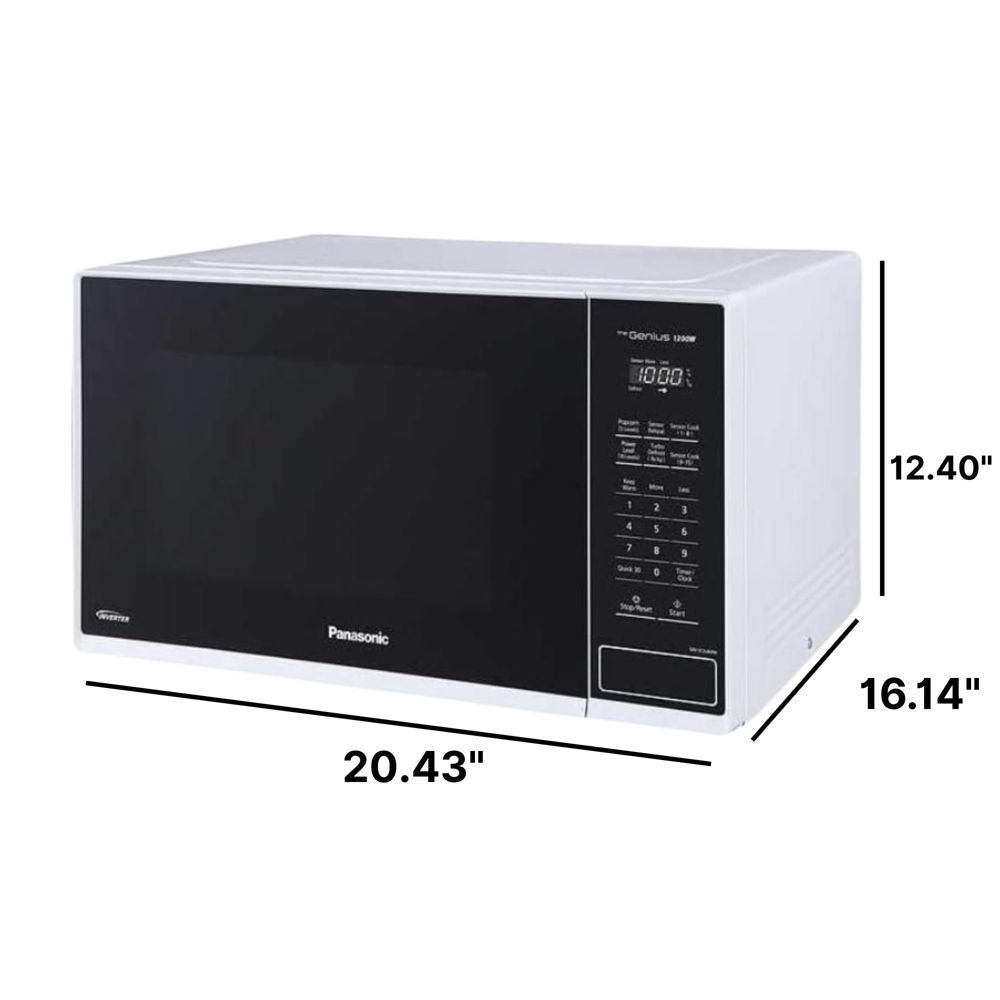 Panasonic Microwave Oven - White - 1200w #nn-sc64mw (Ref.)