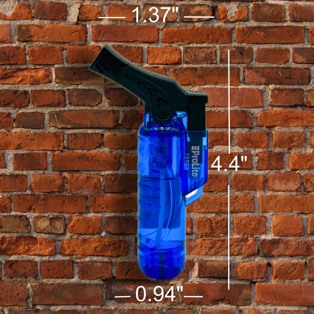 Prolite Turbo Torch Lighters - Clear 20pcs ($3.49 per Unit)