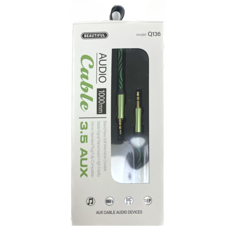 Stereo 3.5 Aux Cable 1000 mm #q136