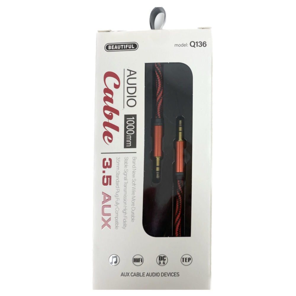 Stereo 3.5 Aux Cable 1000 mm #q136