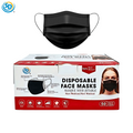 Sd Disposable Face Mask 3ply 50pcs- Black