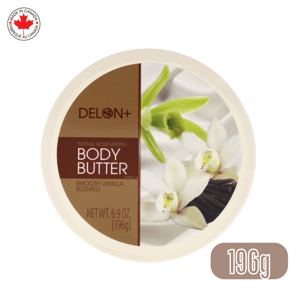 Delon Moisturizing Body Butter - Smooth Vanilla 196 g