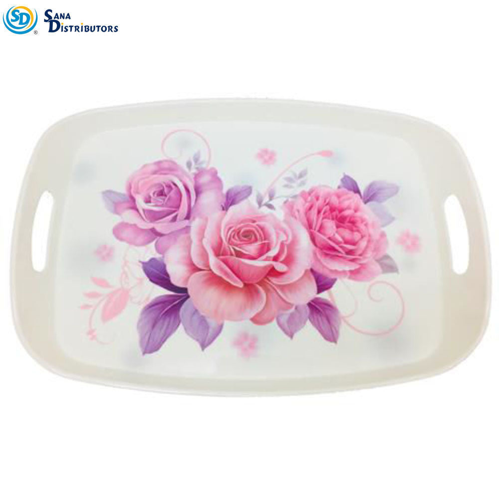 Sweet Melamine Rectangular Tray [18" x 11"] - Assorted Designs