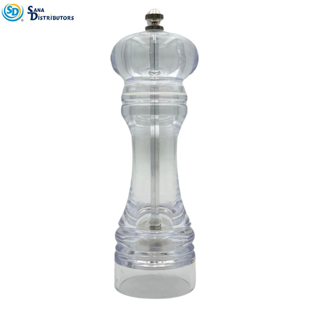 Clear Salt and Pepper Grinder [7.5"]