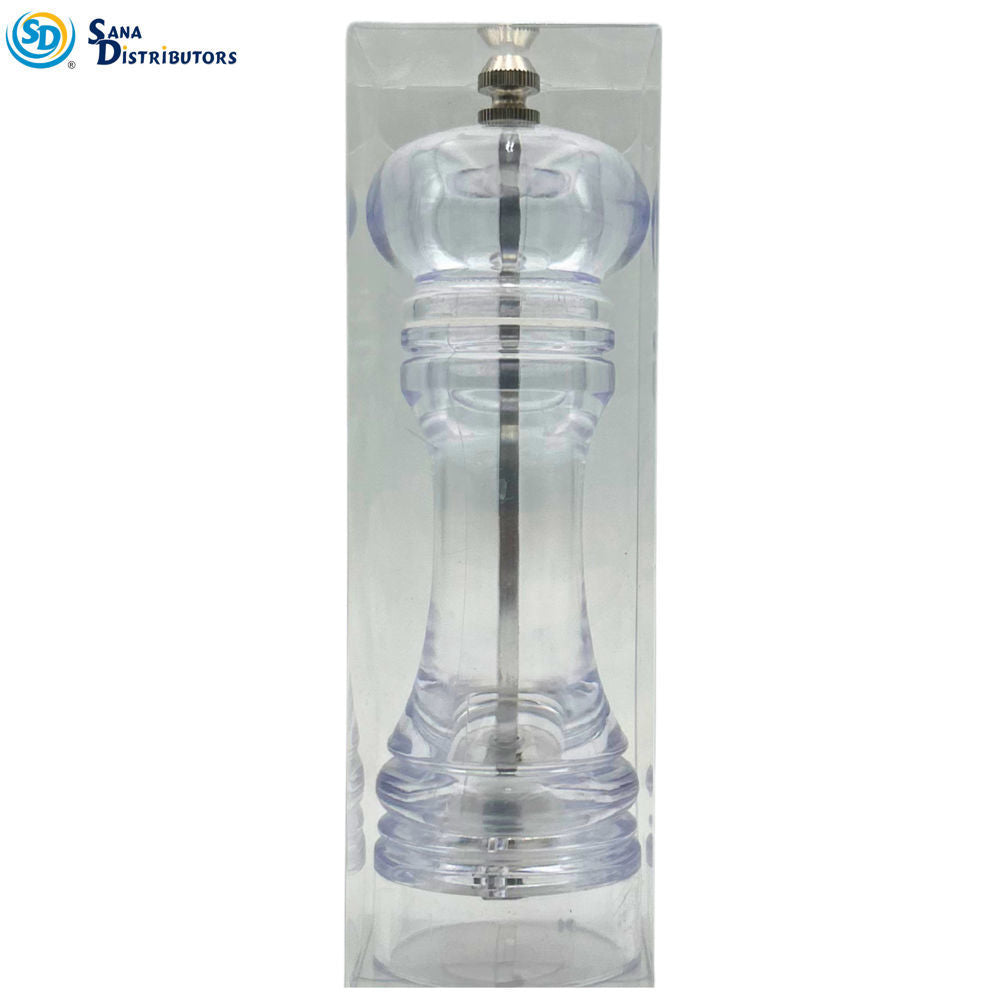 Clear Salt and Pepper Grinder [7.5"]