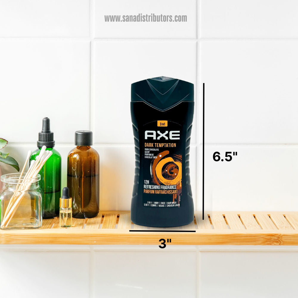Axe Body Wash 3in1 Dark Temptation - 250 mL