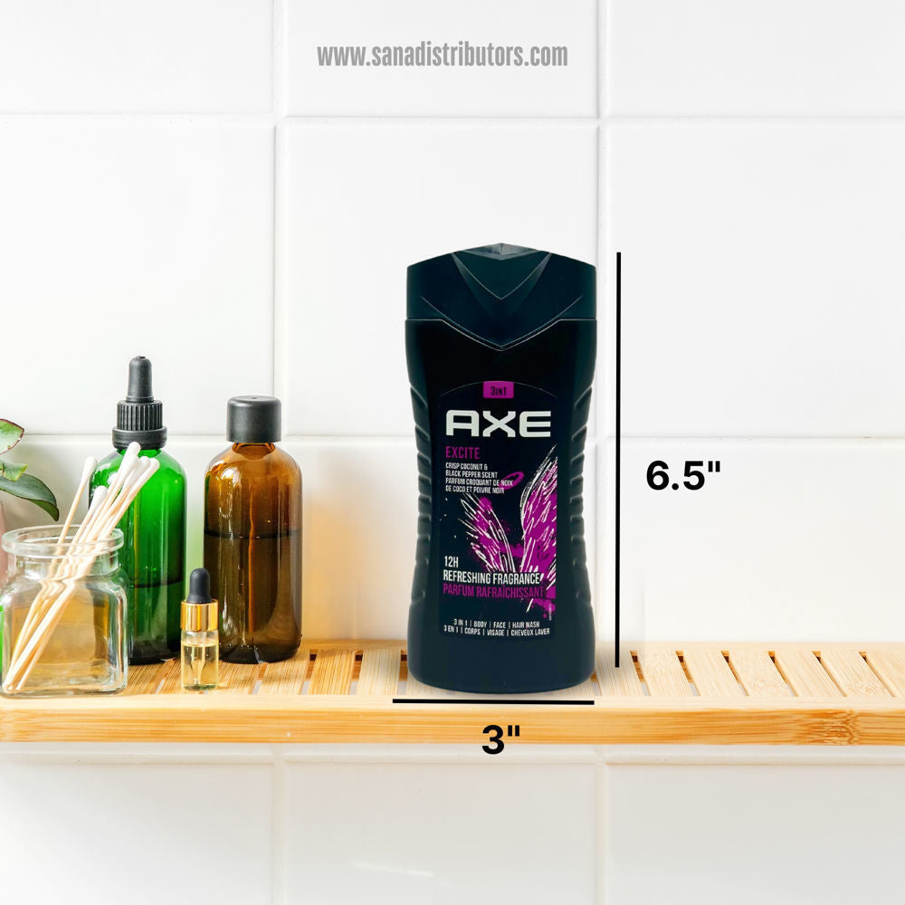 Axe Body Wash 3in1 Excite - 250 mL