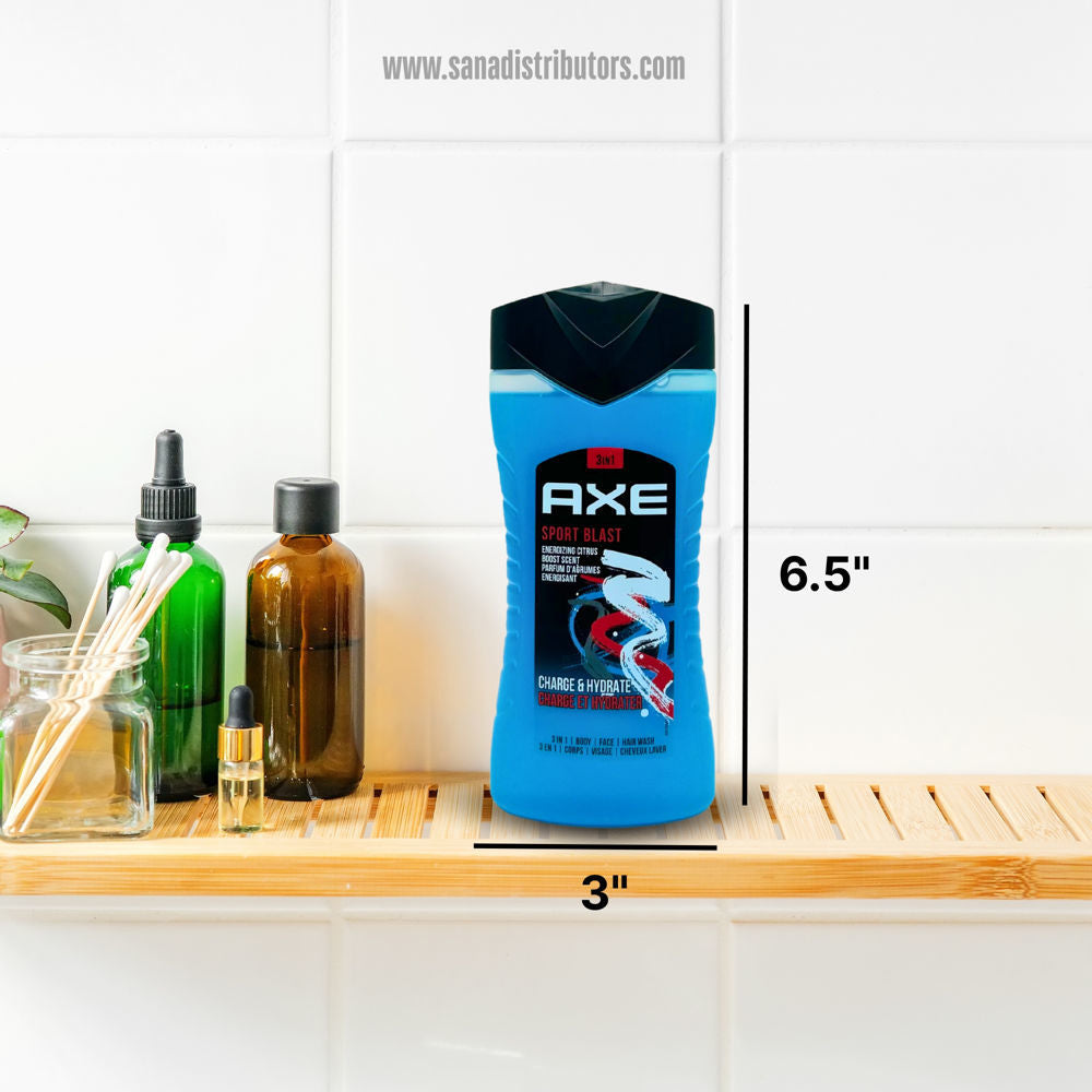 Axe Body Wash 3in1 Sport Blast- 250 mL