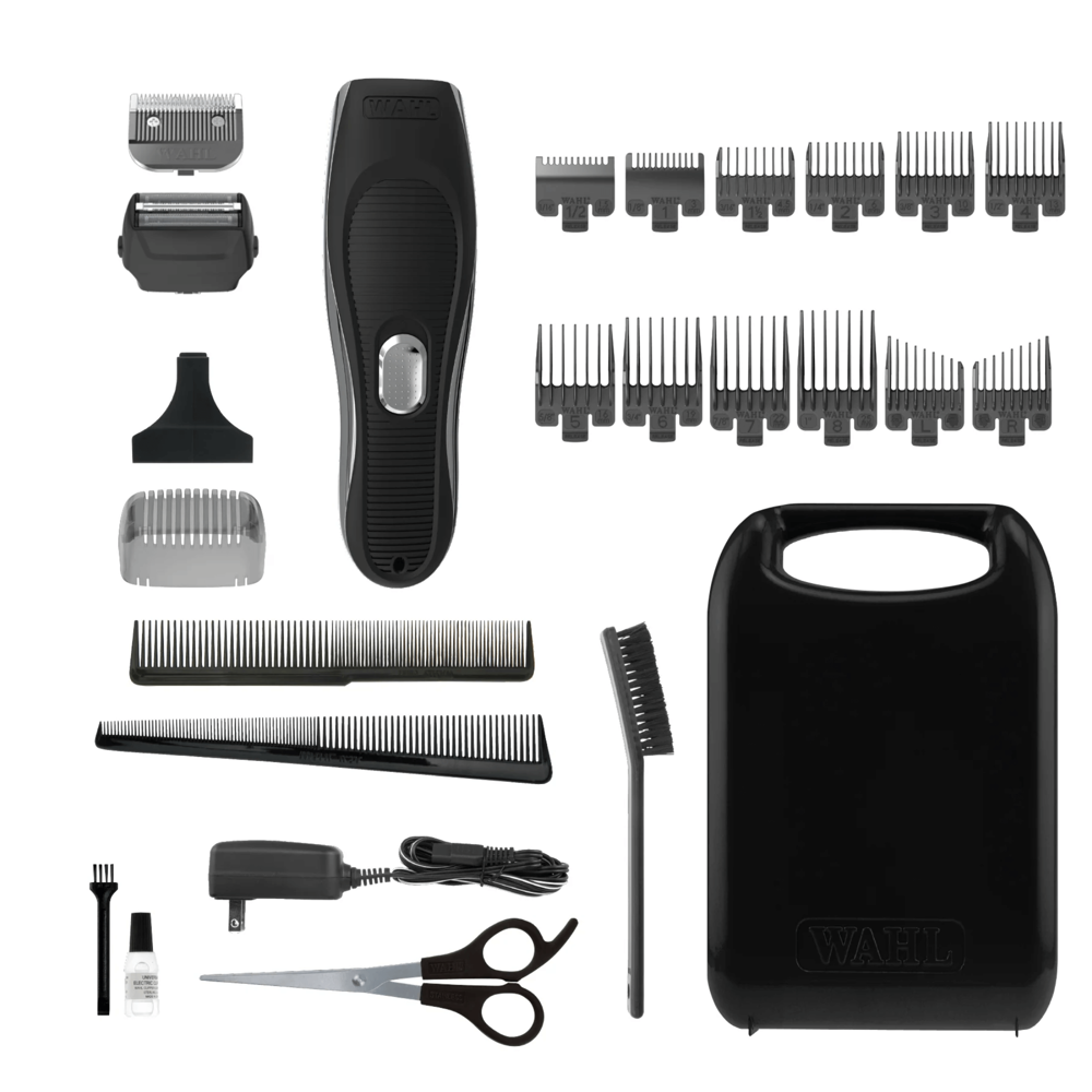 Wahl Clip 'N Shave Cord/cordless Haircutting Kit 15pcs #3329