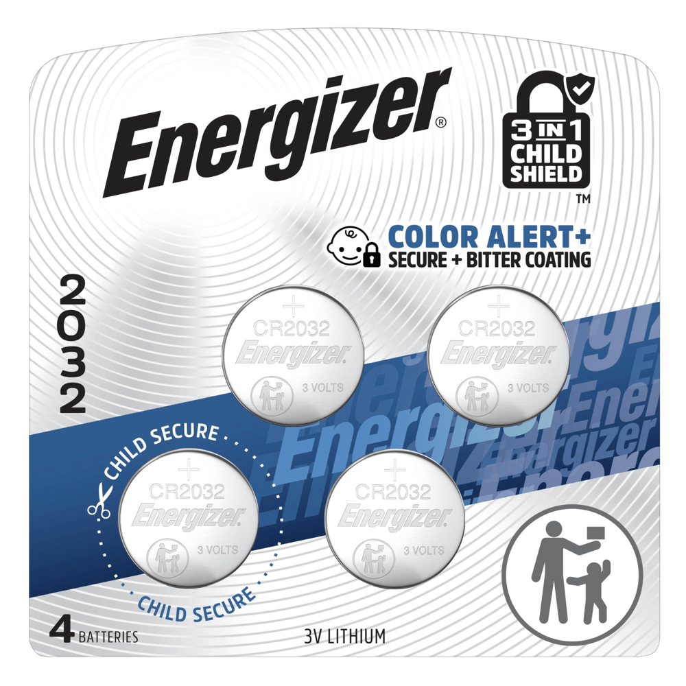Energizer Lithium cr2032 4pcs [Exp: 2037]