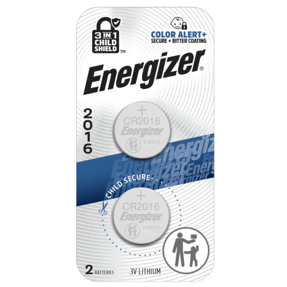 Energizer Lithium cr2016-2 ($29.90 for Case of 10) [Exp: 2036]