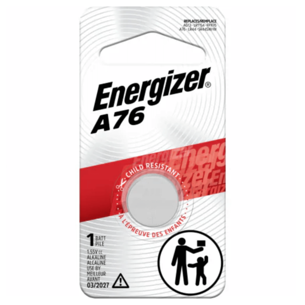 Energizer a76 Battery [Exp: 03/2027]