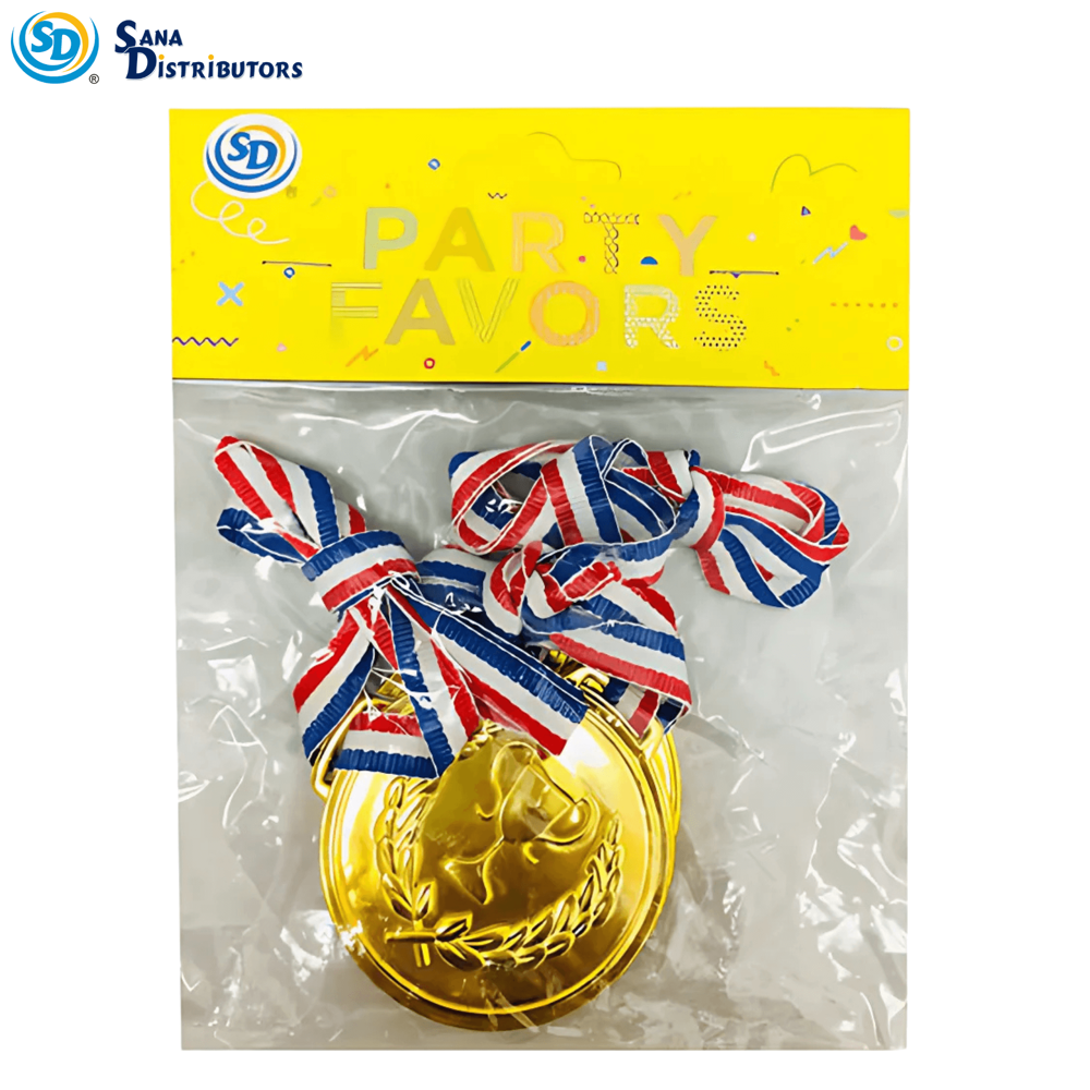 Sd Big Medal W/ Rope 3pcs