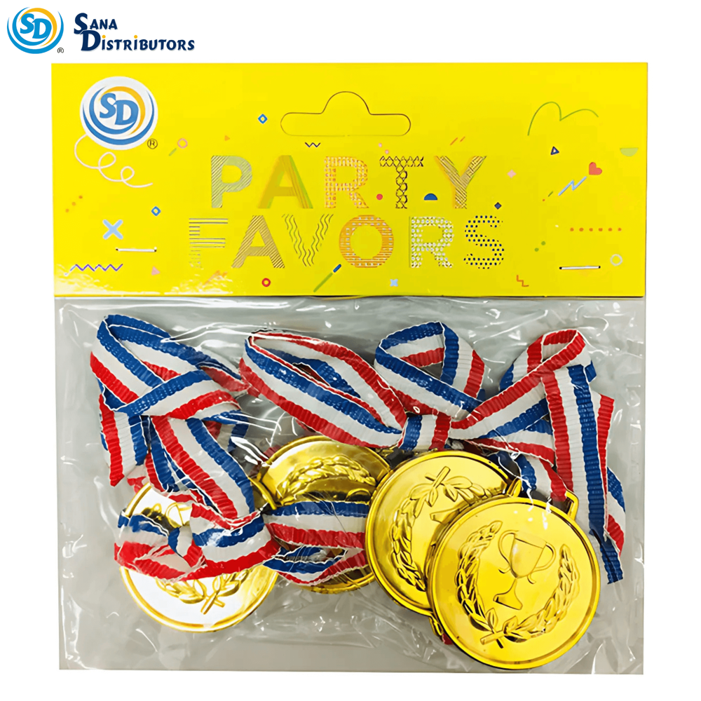 Sd Small Medal W/ Rope 5pcs