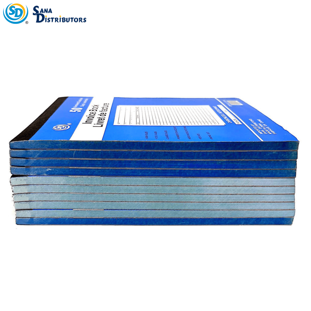 Sd Invoice Book 50 Pages 6"x8"