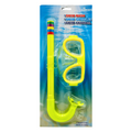 Swimming Snorkel Set W/ Goggles & Mask - Assorted Colours