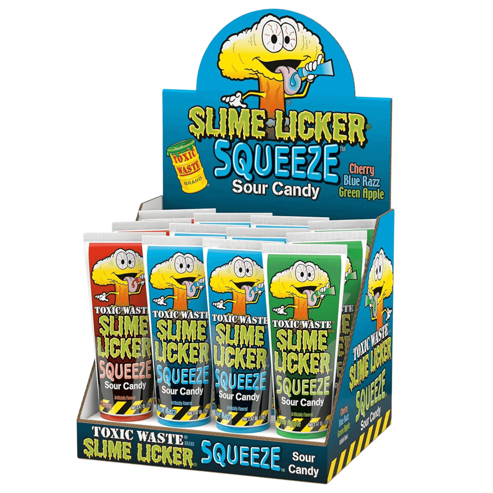 Slime Licker Squeeze Tubes 70 g 12pcs ($3.75 per Unit) [Exp: 04/2027]