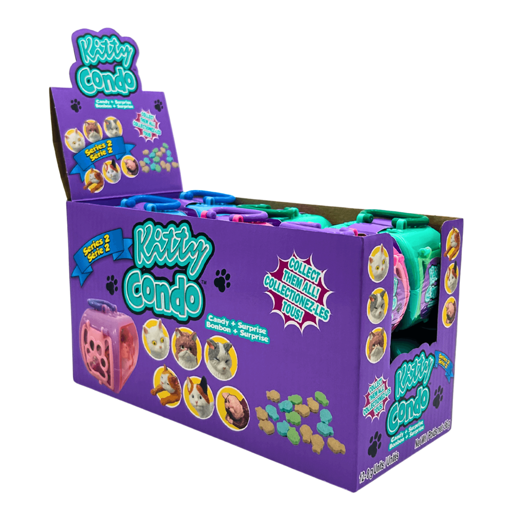Kitty Condo Candy+surprise 12pcs ($2.49 per Unit) [Exp: 02/2027]