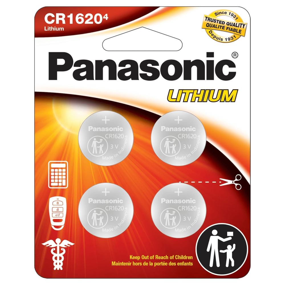 Panasonic Lithium cr1620 3v 4pcs [Exp: 2030]
