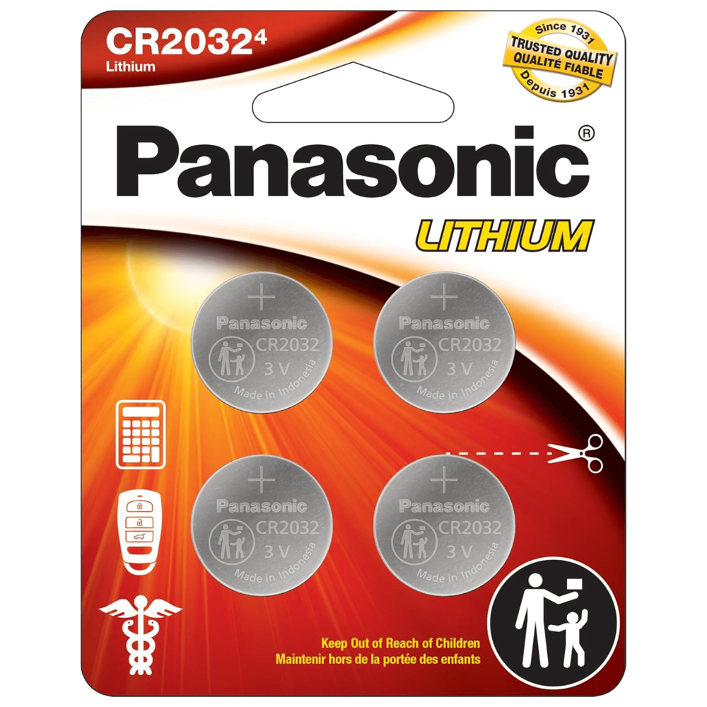 Panasonic Lithium cr2032-4pcs [Exp: 2031]
