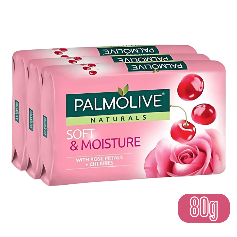 Palmolive Soap Rose Petals 80 g ($3.27 for 3pcs)