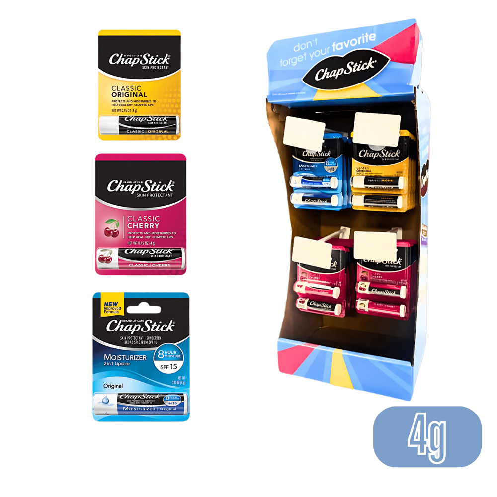 Chapstick Mixed Flavor Display ($95.52 for 48pcs