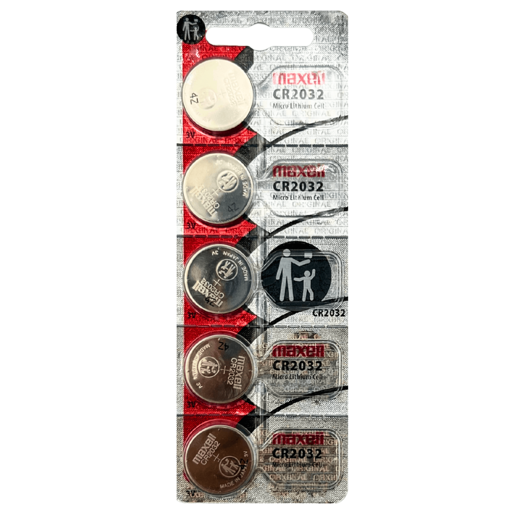 Maxell Battery 5pcs cr2032 [Exp: 2035] ($0.75 per Unit)