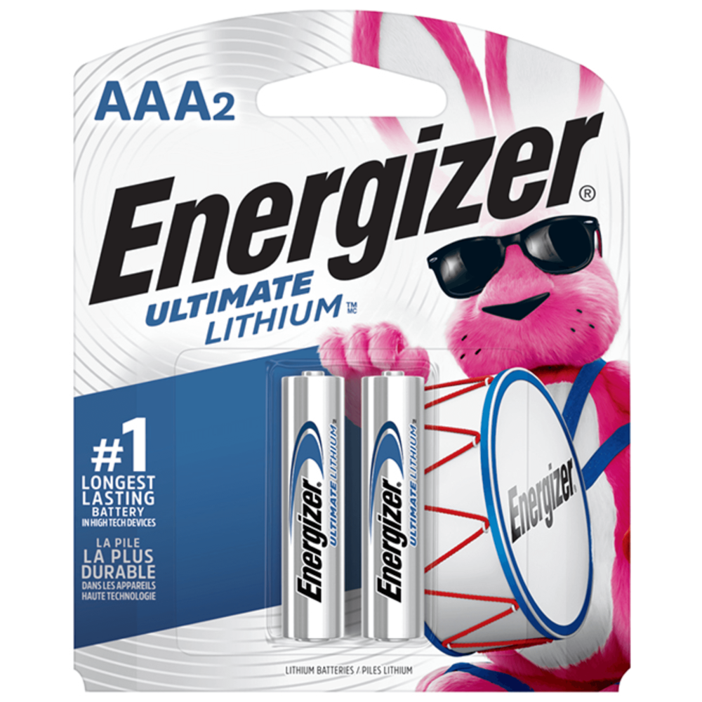 Energizer Ultimate Lithium aaa(2) [Exp: 2050]