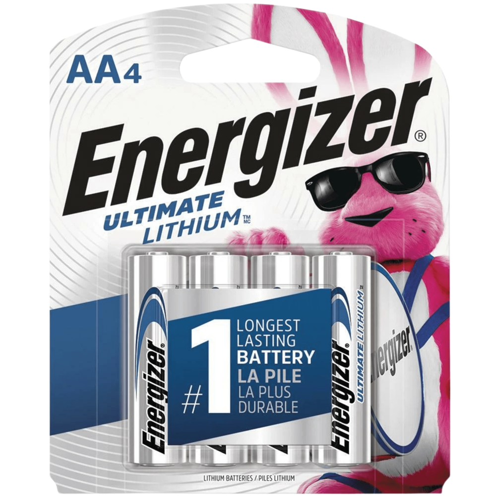 Energizer Ultimate Lithium aa(4) [Exp: 2050]