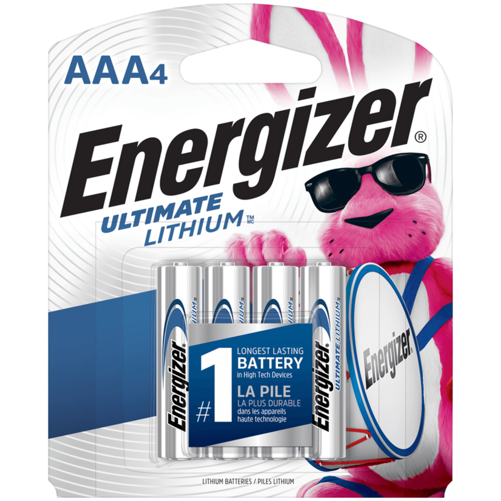 Energizer Ultimate Lithium aaa(4) [Exp: 2041]