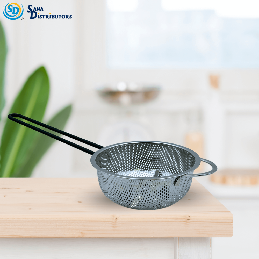 Stainless Steel Basket W/handle 6.5"