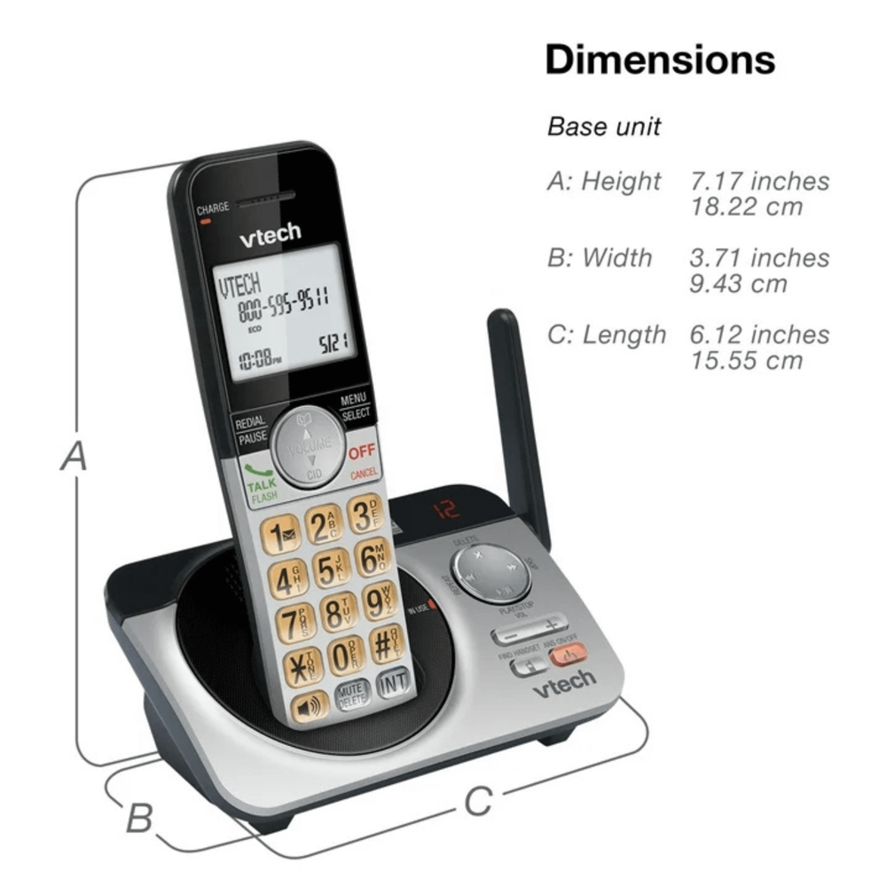 Vtech Cordless Ans.system #cs5229 (Refurbished)