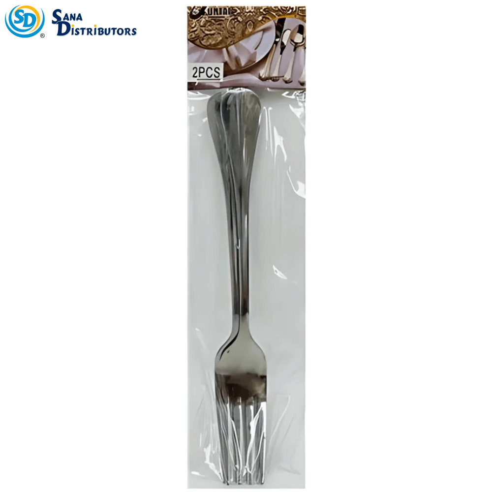 Stainless Steel Fork 2pcs 8"