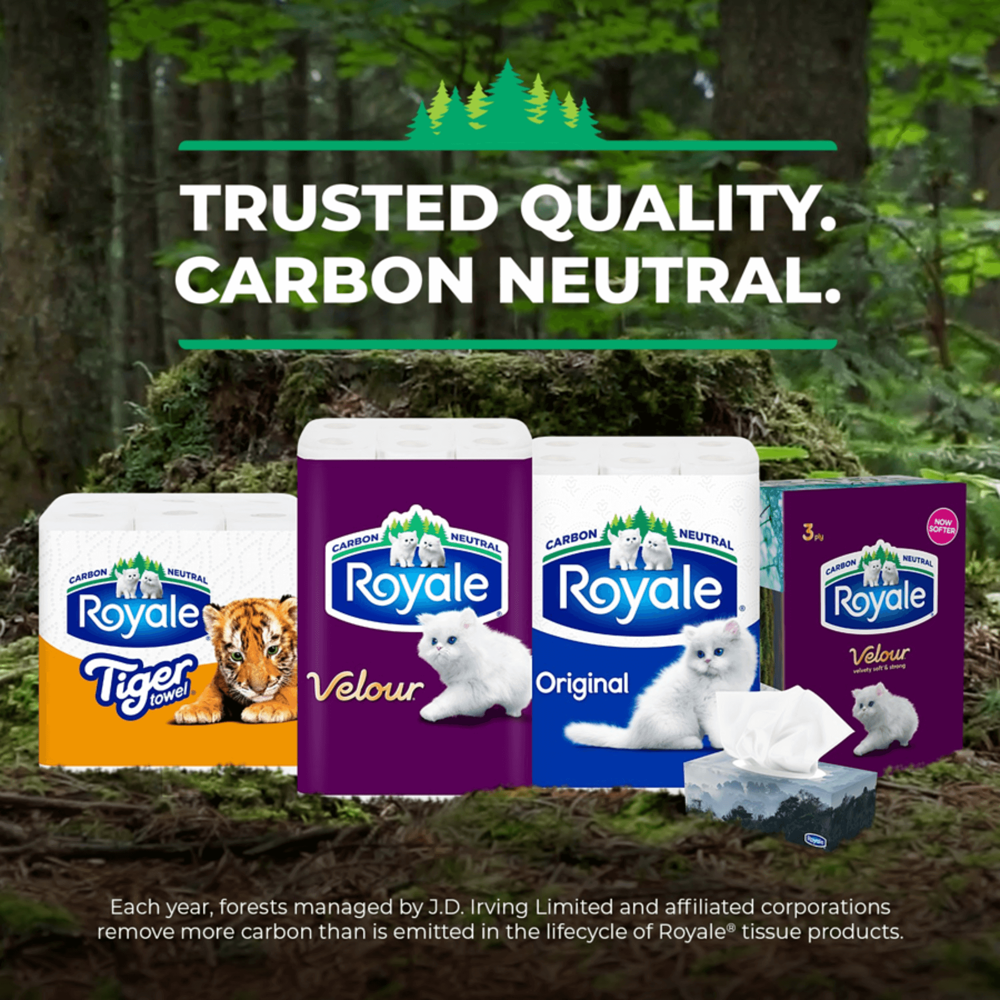 Royale 2-ply 15=30 Rolls [142 Sheets] ($43.96 for 4pcs)