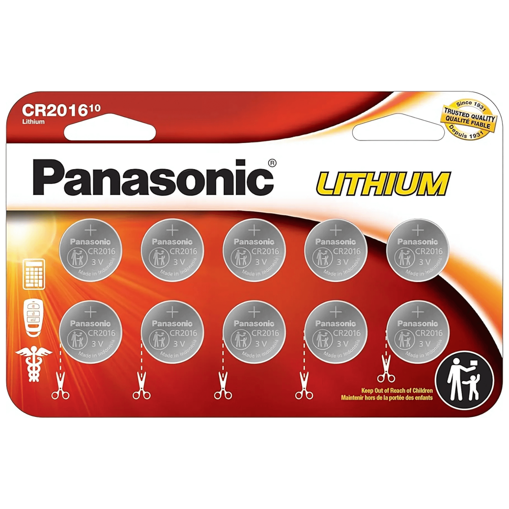 Panasonic Lithium cr2016-10 Battery [Exp: 2030]