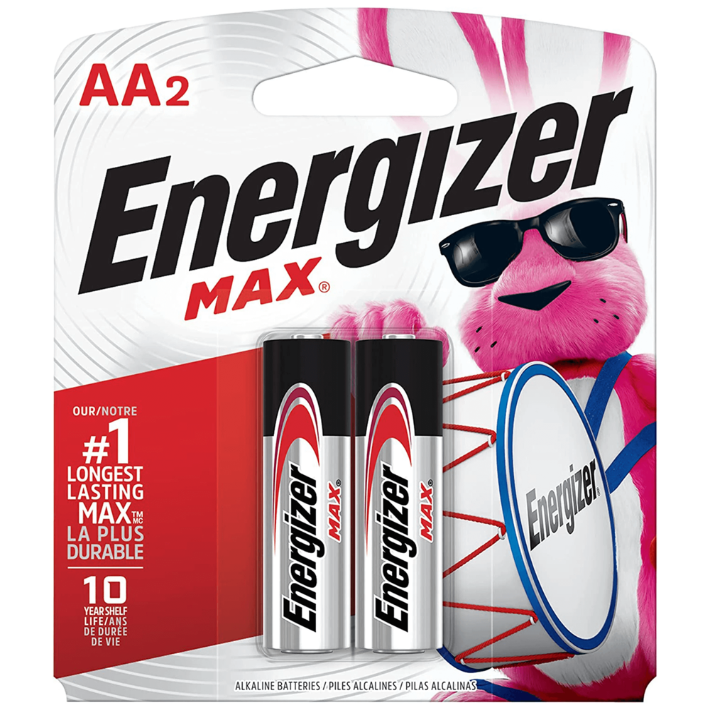 Energizer Max aa-2 ($23.88 for Case of 12) [Exp: 2036]