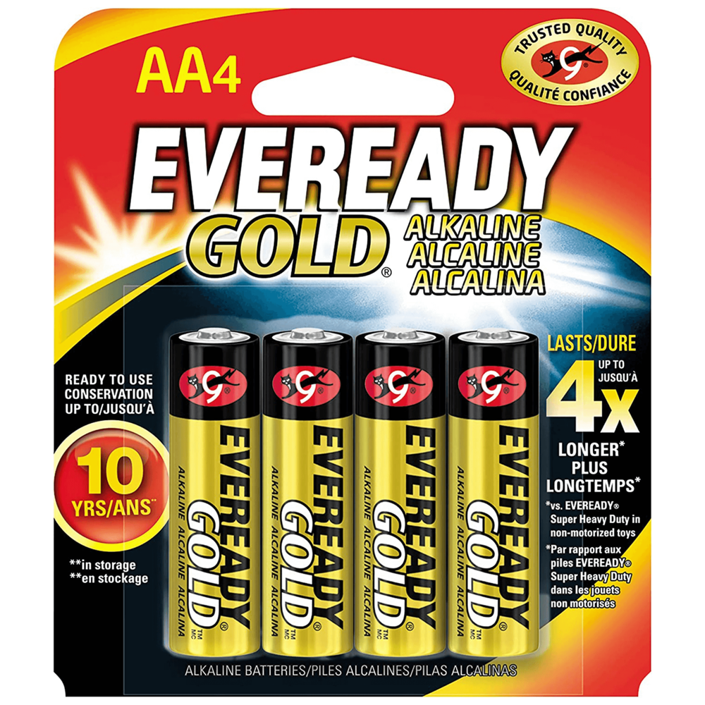 Eveready Gold aa4 Battery 4pcs [Exp: 2033]