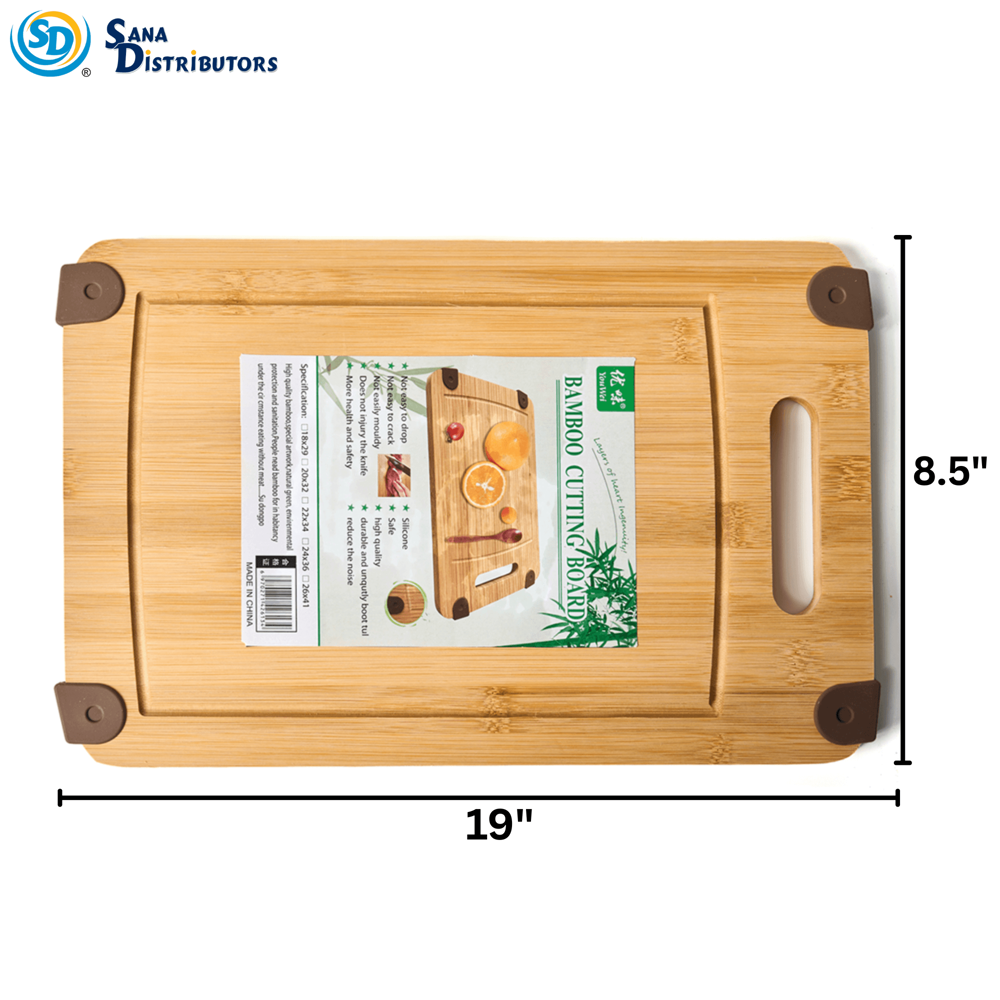 Bamboo Cutting Board 8.5" x 19"