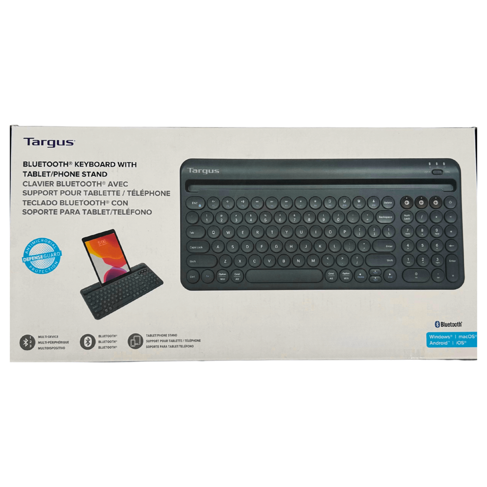 Targus Bluetooth Keyboard with Tablet/phone Stand #akb867