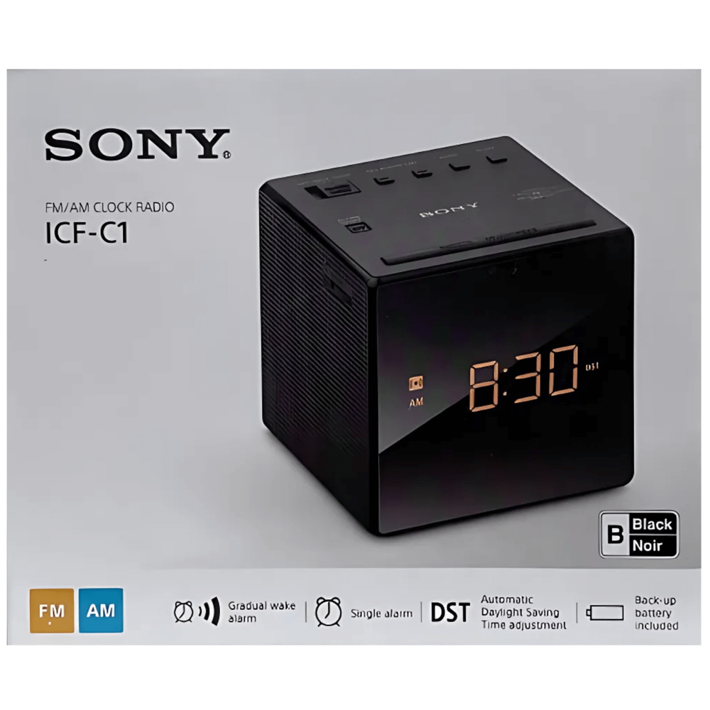 Sony Clock Radio #icf-c1 (Refurbished)