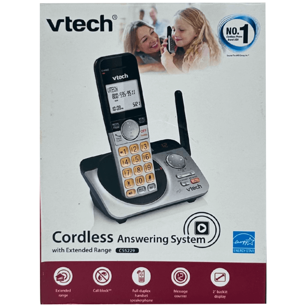 Vtech Cordless Ans.system #cs5229 (Refurbished)